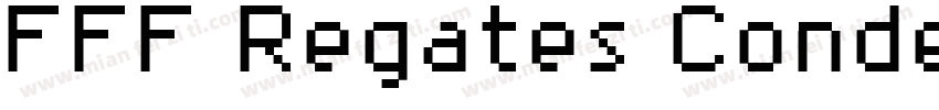 FFF Regates Condense字体转换